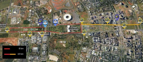 Corrida de Reis e Supercopa mudam trânsito no centro de Brasília neste fim de semana; entenda