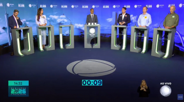 Candidatos ao GDF participam de mais um debate sem Celina; saúde, educação e economia dominaram discussão